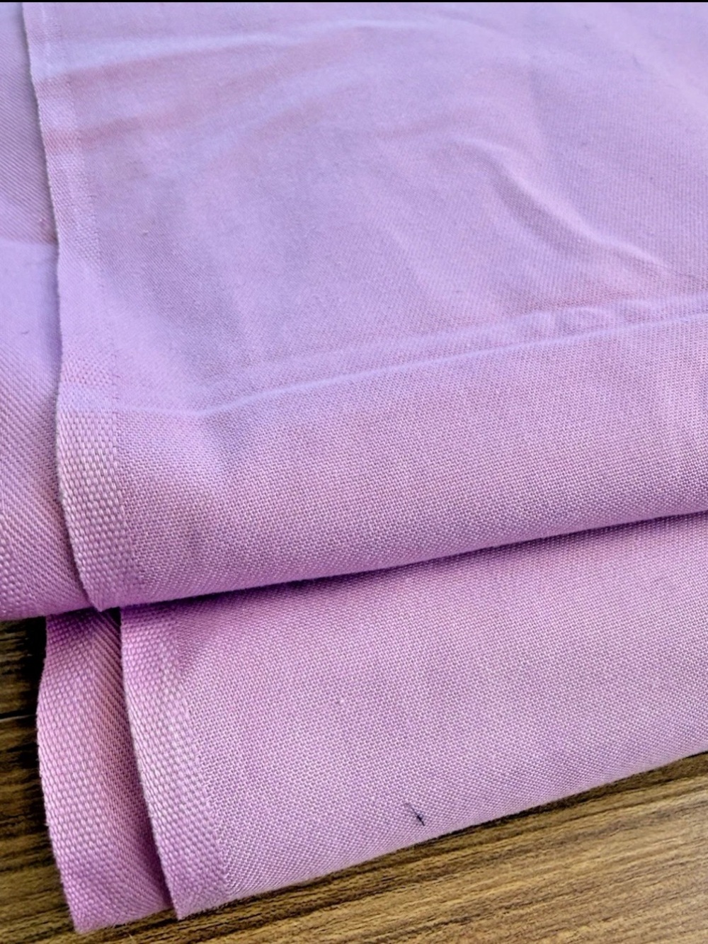 Medium Weight Mauve Pink Woven Cotton Apparel Fabric 5 yards L x 60 Wide